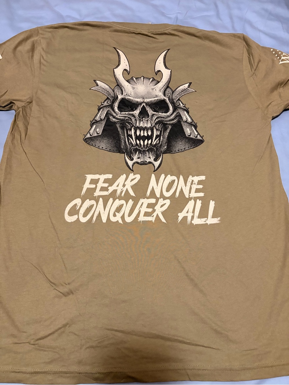 Warrior XII โFear None Conquer Allโ Menโs T-Shirt XL
